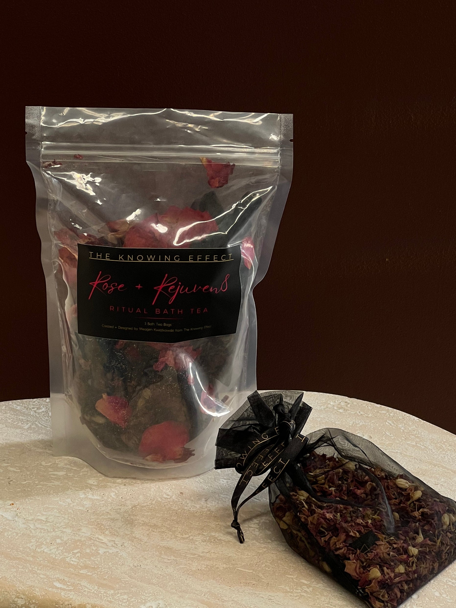 Rose + Rejuven8 Ritual Bath Tea