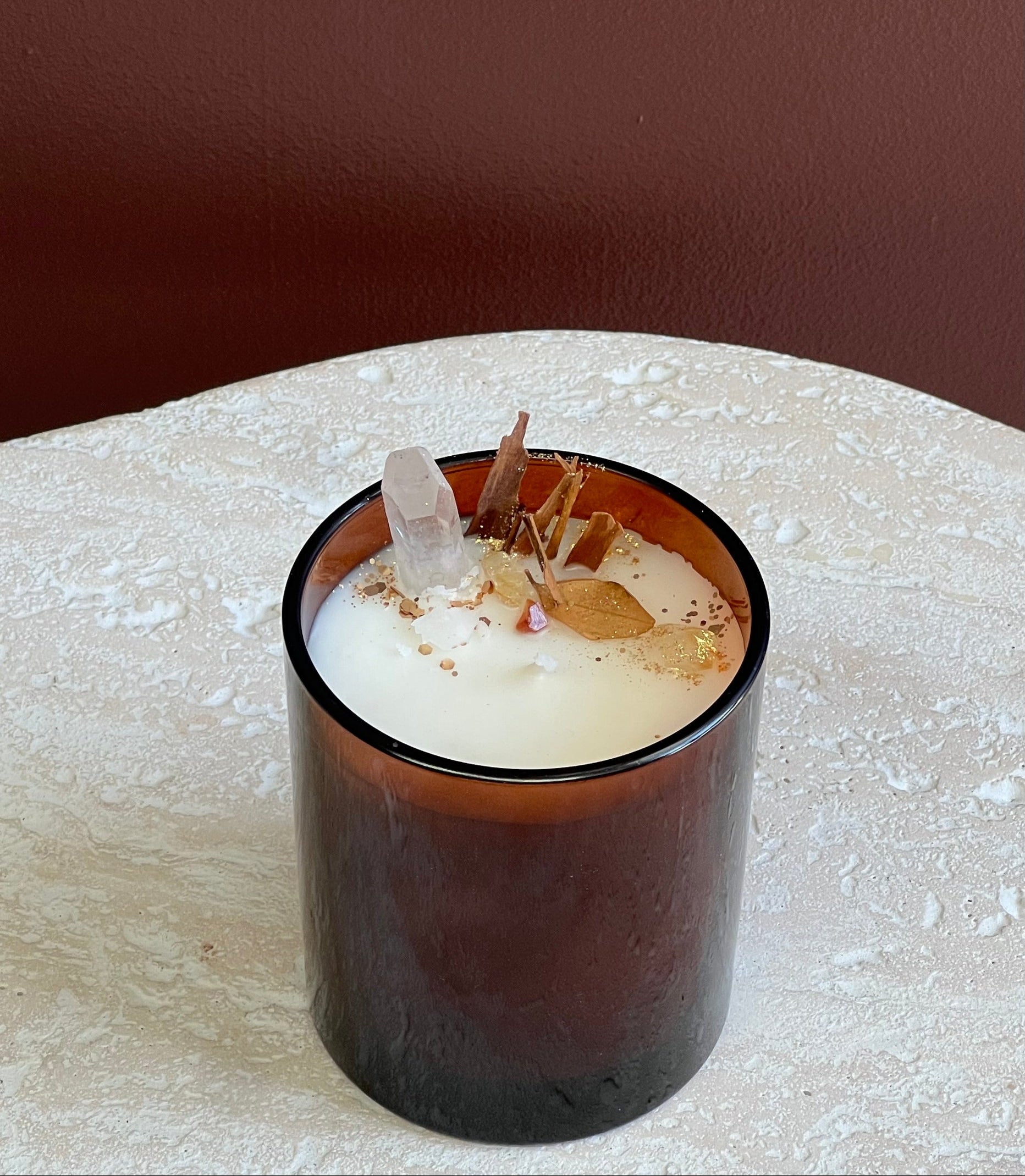 Sandalwood + Amber + Vanilla Candle